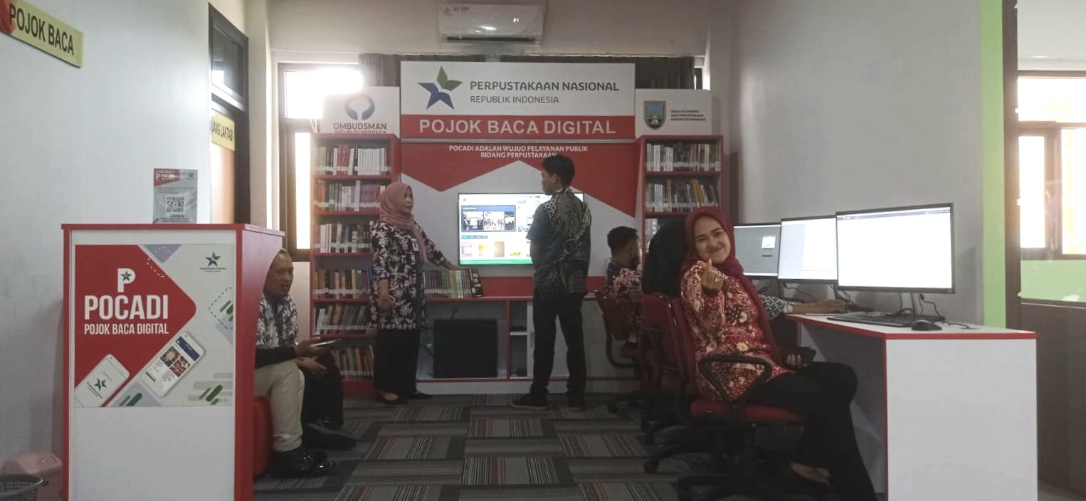 Kini hadir, Pojok baca digital (POCADI) Di gedung MPP Rembang