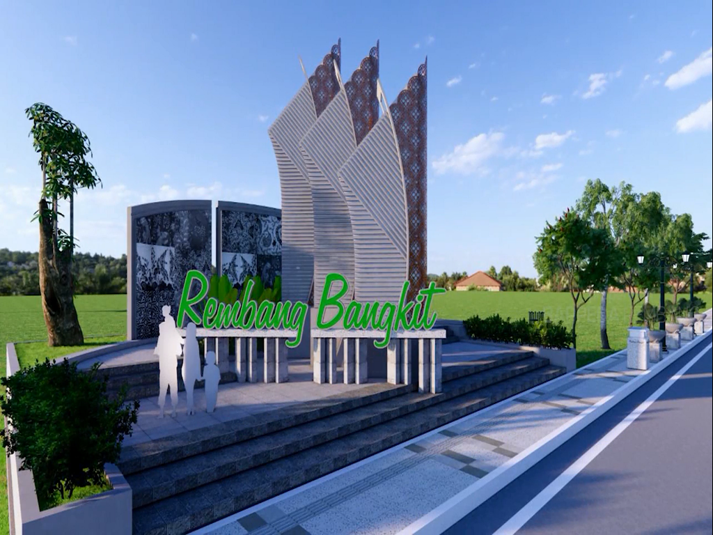 Penataan Tugu Batas Kota